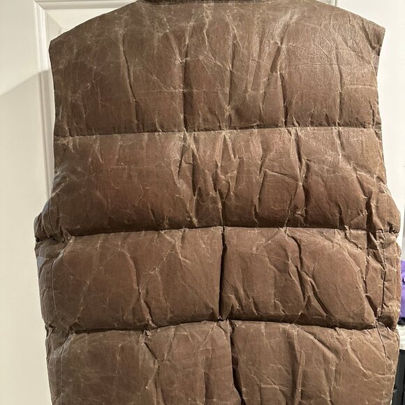 OlderBrother Waxed Puffer Vest (Rare) - Picture 2 of 3